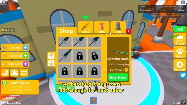 Unlocked New Best Class Shadow Gladiator! New Rarest Shadow Witch - Saber Simulator Roblox смотреть онлайн