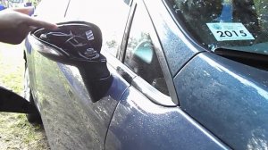 Ford Fiesta снять крышку бокового зеркала