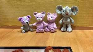 Мои вязаные игрушки #3 | My crochet toys # 3