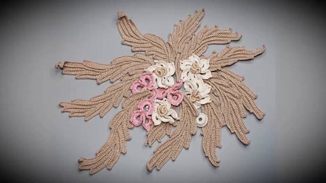 Вязаный декор для летней сумочки смотреть онлайн