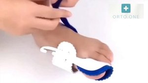 Вальгусная шина для исправления большого пальца стопы