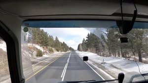 Рейс на Якутск. Забайкалье.VOLVO FH 540 POV Driving