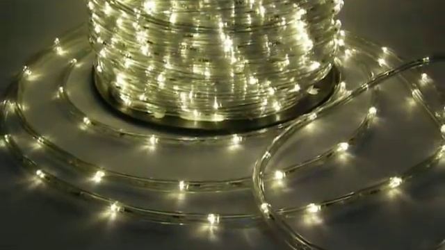 Гирлянда Теплый белый (желтый) Дюралайт 100 метров Winner Light смотреть онлайн