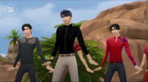 EXO 엑소 '전야' (前夜) (The Eve) Dance&Sing Animation MV | The Sims 4 version