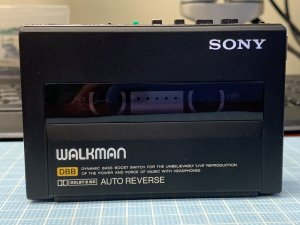 Vintage Sony WM-150 Walkman Stereo Cassette Player-1989 год ЯПОНИЯ