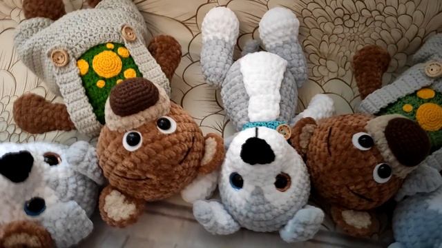 Мишки Кламзи и щенки Хаски смотреть онлайн