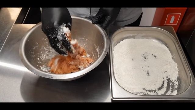 ХРУСТЯЩАЯ КУРИЦА С БАЗИЛИКОМ/КУРИЦА ПОПКОРН(CRISPY CHICKEN)