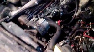 Работа двигателя VOLVO 740 (атмосферный дизель) (WV LT)