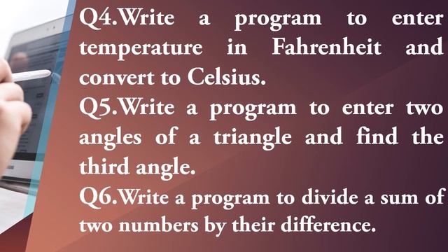 Coding Challenge#4 - Basic Input Output in Python
