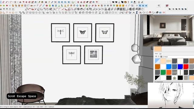 DESIGN PROCESS - SketchUp Workflow смотреть онлайн