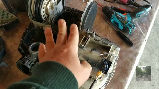 Ремонт пылесоса Samsung SC4760. Замена фильтров. Чистка и мойка пылесоса.