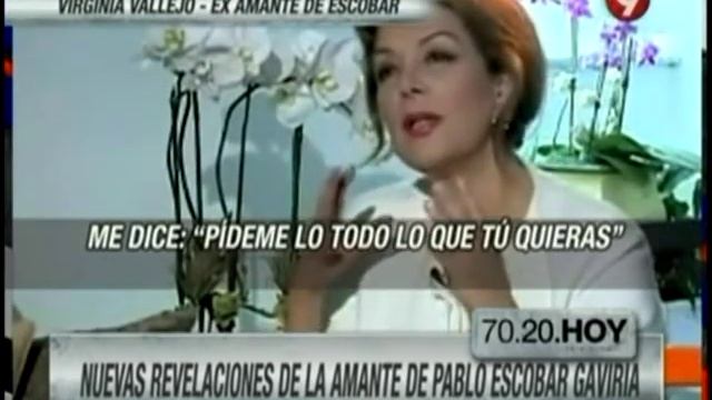 La historia Virginia Vallejo y Pablo Escobar смотреть онлайн