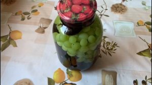 КОМПОТ СЛИВОВО-ВИНОГРАДНЫЙ НА ЗИМУ!!!