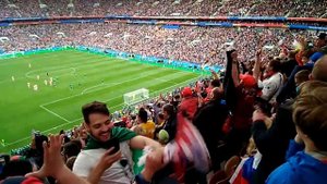 Россия - Саудовская Аравия, 5-0, вид с трибуны