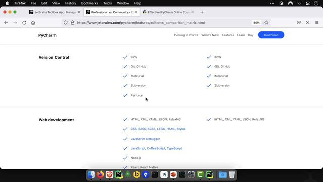 7. Versions- Pro and Community and mapping versions to the course