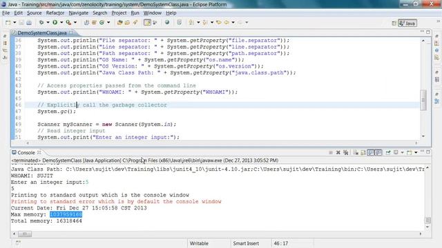 Using the System Class смотреть онлайн