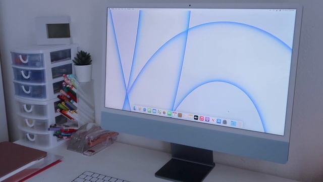 Blue M1 IMac 24' Unboxing + Accessories ?