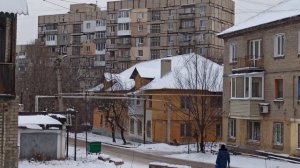 Донецк. Киевский проспект. 24.12.2021.