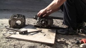 ГАЗЕЛЬ с двигателем ВАЗ 8часть (соединение двух КПП).