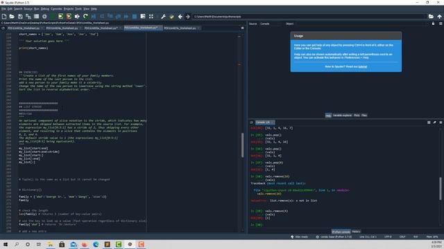 06 PYTHON FOR DATA 1 Lists[ ], Tuples(), Dictionaries{} смотреть онлайн
