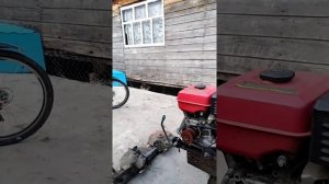 Адаптор на мотоблок для сенокоса.