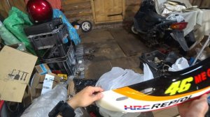 Пластик Repsol Honda Dio AF-27 28