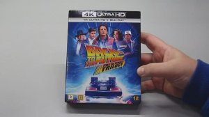 НАЗАД В БУДУЩЕЕ - 4K UHD BLU-RAY -  BACK TO THE FUTURE - TRILOGY - Скандинавское издание трилогии