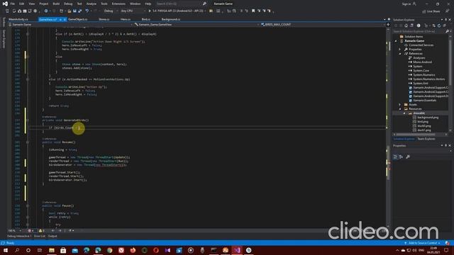 Создание игры на C# Xamarin Android SurfaceView 2D Game tutorial part 3 в Visual Studio 2019 часть смотреть онлайн