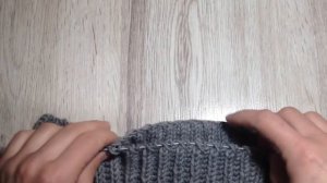 Шарф снуд английской резинкой МК видеоурок