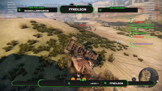 multi kill with ffneilson on #twitch #crossout #hollowpointgaming #ffneilson