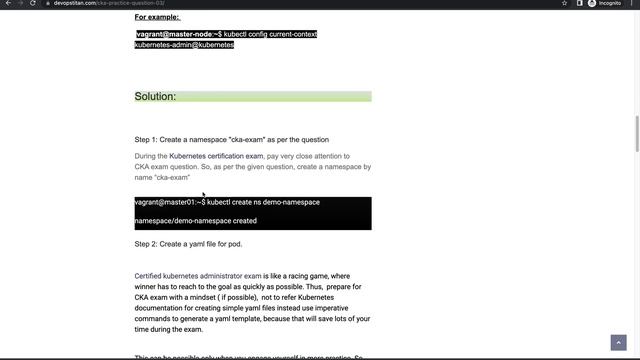 Question 3 | CKA Exam 2022 | Kubernetes CKA Exam Questions смотреть онлайн