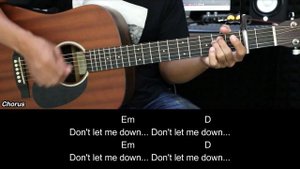 Don’t Let Me Down - The Beatles | EASY Guitar Lessons - Chords - Guitar Tutorial