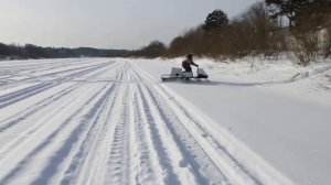 Определяем возможности буксировщика с лыжным модуллем.
