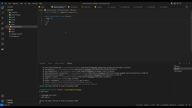 Как создать простое веб-приложение с нуля на Node.js, Express, MongoDB, Handlebars