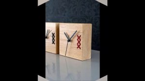 10 классных идей для самодельных часов из дерева