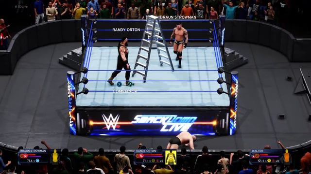 Braun Stroman vs Randy Ortan vs Walter | WWE 2K20 | TCL Match | Multiplayer Parsec Gaming смотреть онлайн