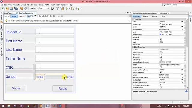How to Use JRadioButton in Java Swing ButtonGroup (Hindi | Urdu) смотреть онлайн