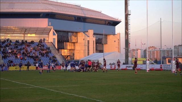 Регби | Чемпионат Европы U18 в Калининграде | Полуфинал Россия - Грузия | Удачные действия