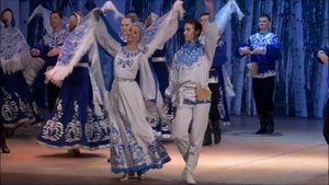 Красноярский Академический Ансамбль танца Сибири им Годенко Хороводная пляска с трещетками