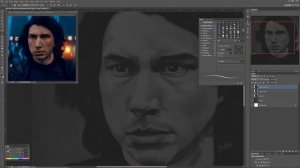 SPEEDPAINT - Ben Solo/Kylo Ren Study (Star Wars The Rise Of Skywalker)