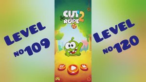 Игра Cut The Rope2 (уровни с 109 по 120)