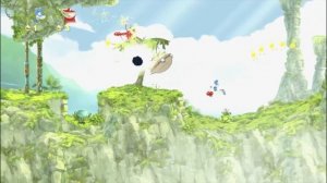 Играем вдвоём в игру Rayman Origins (2 часть)