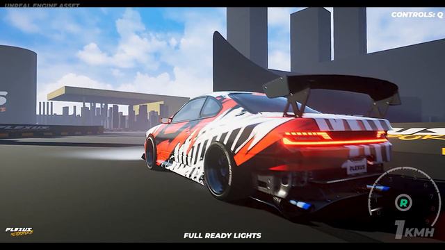 DRIVABLE SPORT CAR PUNISHER | UNREAL ENGINE ASSET | UE4 - UE5 #unrealengine  #gamedevelopment