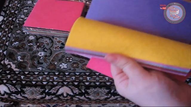 DIY. Большой набор красочного фетра для творчества. Посылка из Китая №101 смотреть онлайн