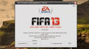 FIFA 13 Virtual Pro Hack 100% Working