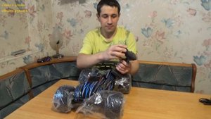 Распаковка огромной машинки на радиоуправлении