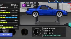 Сделал тачку из Токио Дрифт! (Pixel Car Racer)