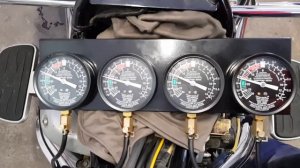 YAMAHA XVZ 1300 VENTURE po synchronizacji gaźników