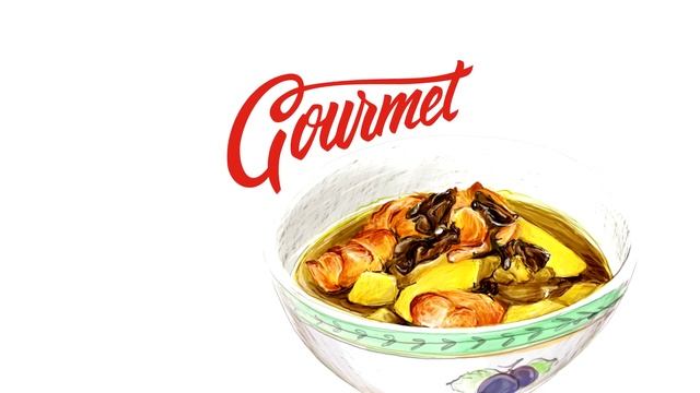 Gourmet (s5e26) - Рагу из цыпленка с черносливом и карри, Мильфёй с баклажанами, Пудинг с грушами смотреть онлайн