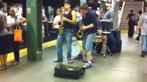 Moon Hooch: Subway Saxophone Dance Party